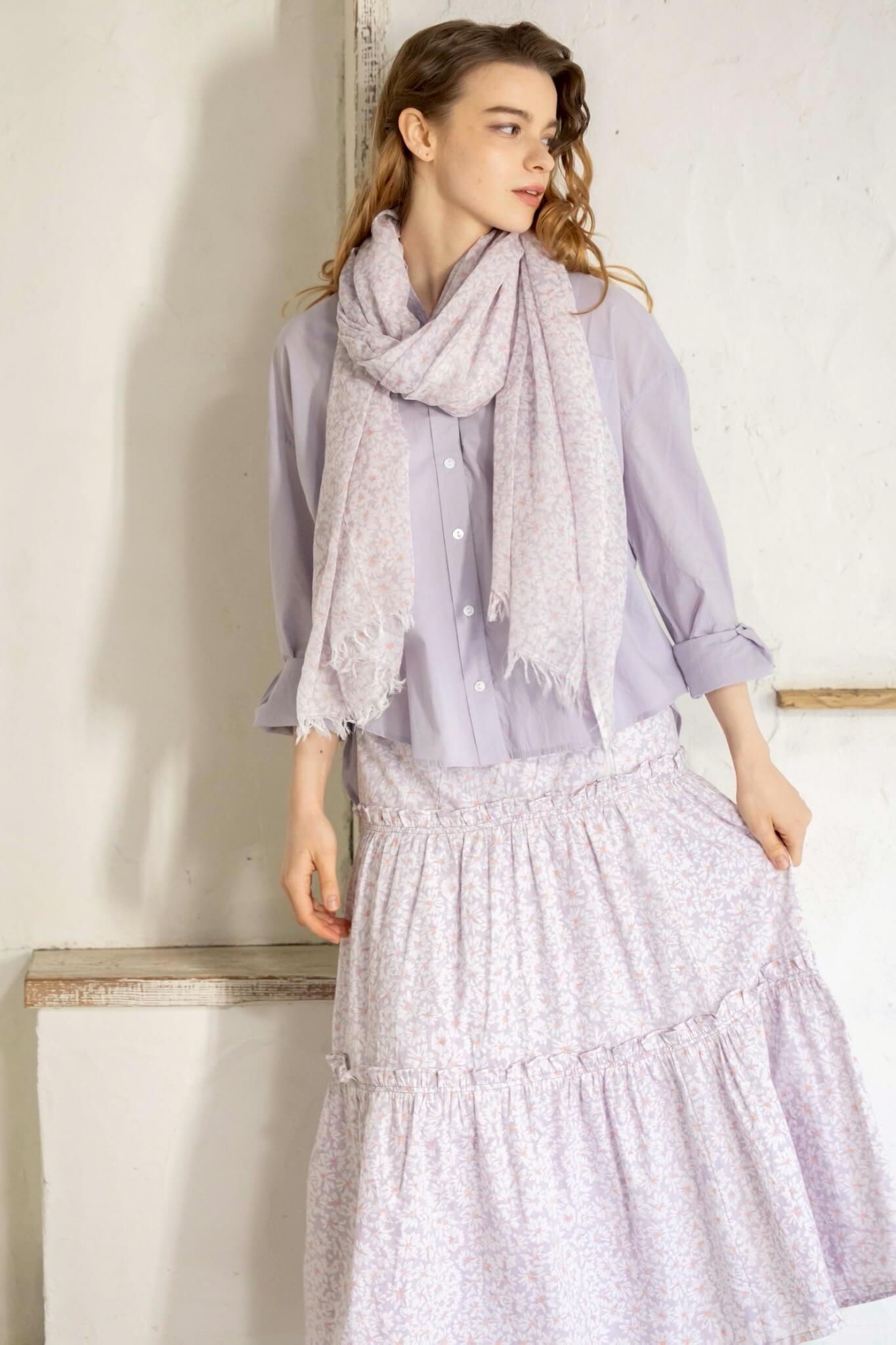 日常にやさしく寄り添う、kapuwaのコットンガーゼストール