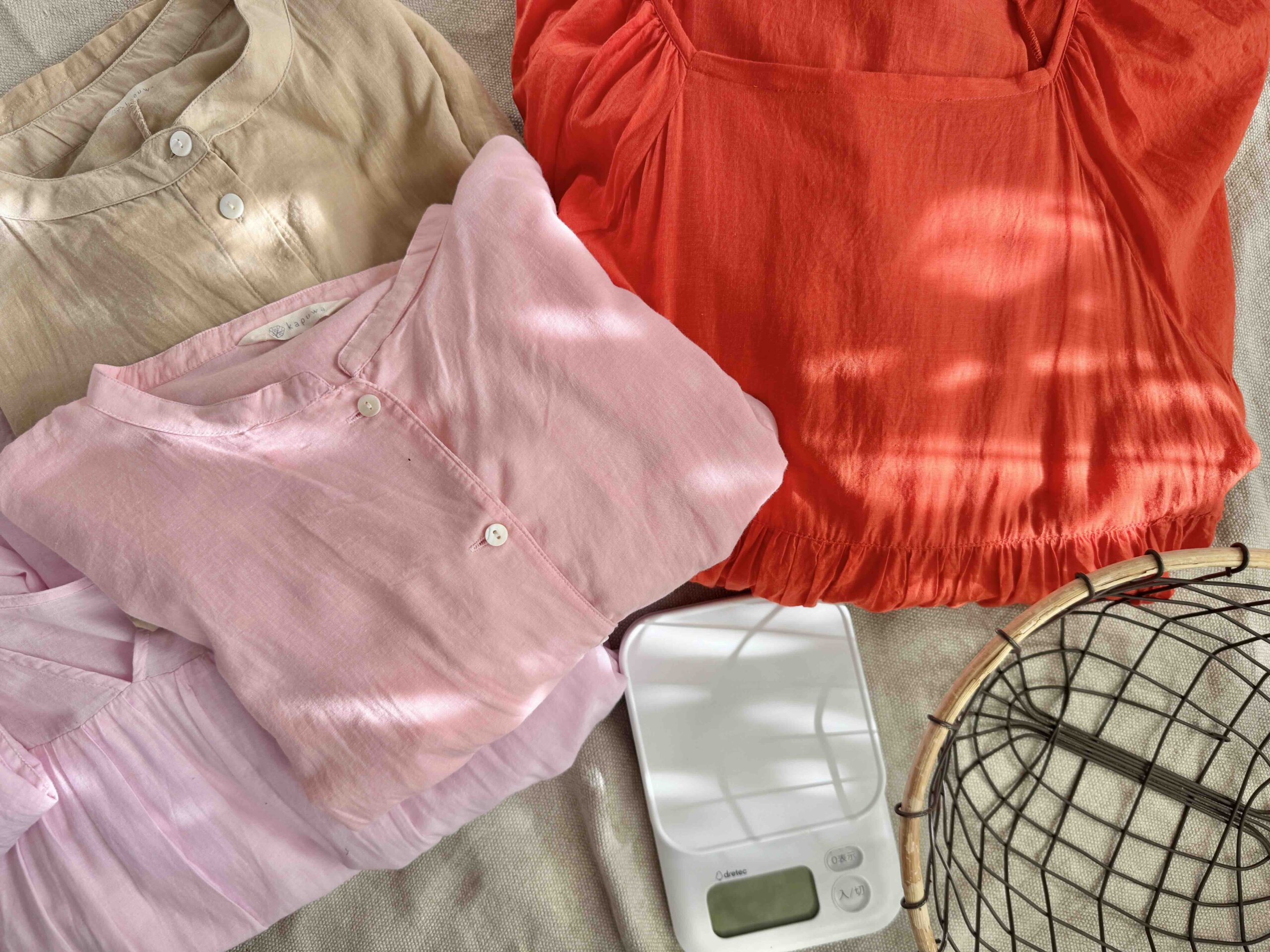 旅にはカプワの超軽量アイテムを♩快適で心おどる夏服をご紹介
